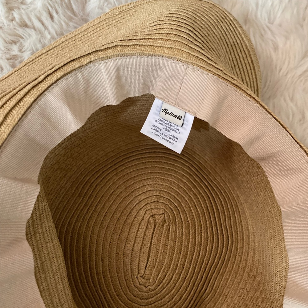 Madewell New packable Mesa straw hat, M-L - Picture 5 of 5
